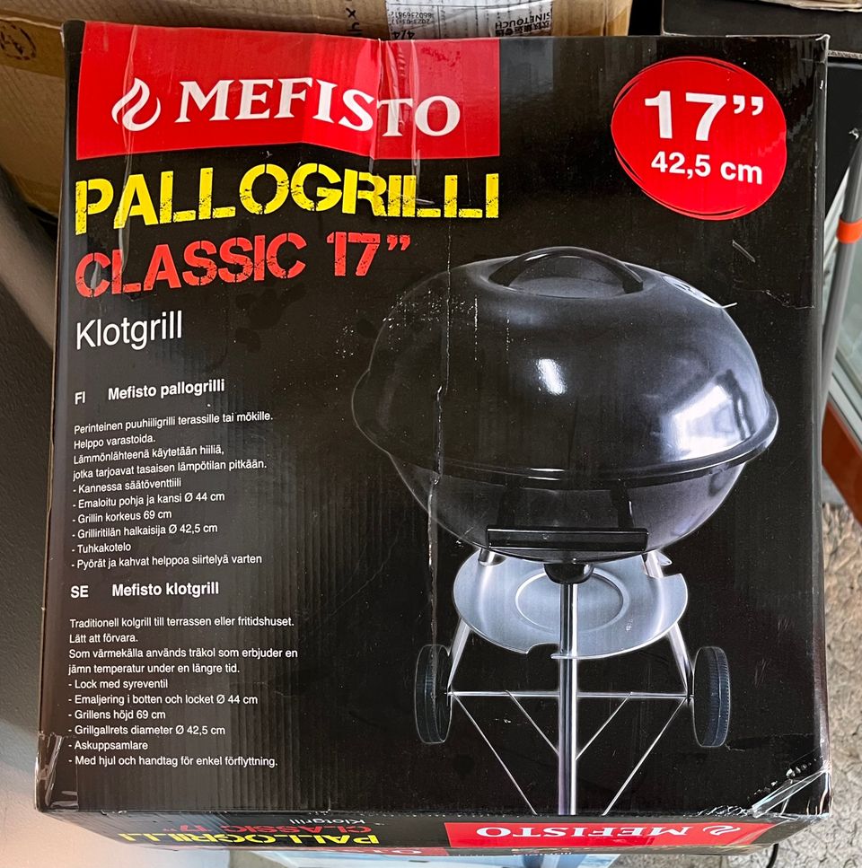 Typical grill, from Puuilo 43 cm, new