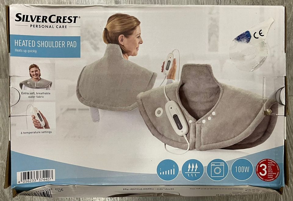 Silvercrest Heating blanket for shoulder and neck