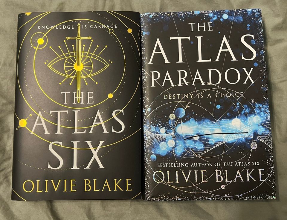 The Atlas Olivie Blake fantasia kirja special edition