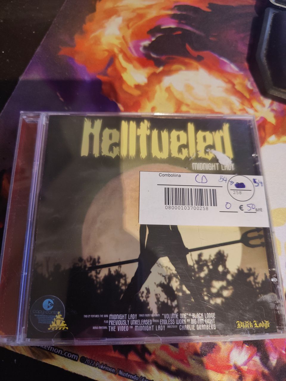 Hellfueled Midnight lady CD