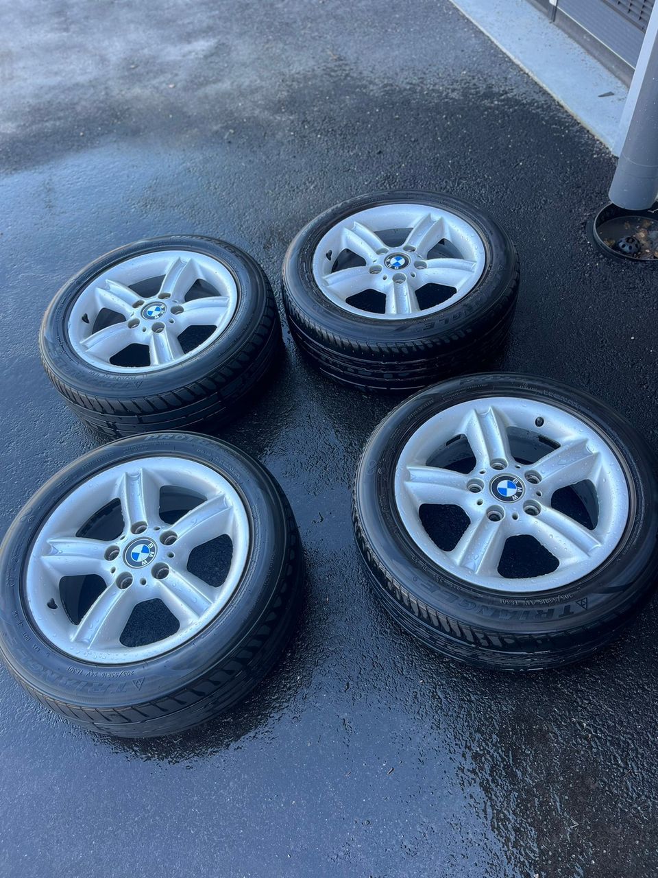 5x120 R16 205 55 Kesärenkaat & Vanteet bmw orginalit