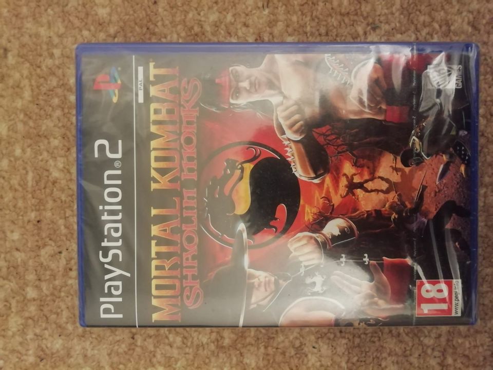 Mortal Kombat Shaolin Monks Sealed AVAAMATON peli playstation 2