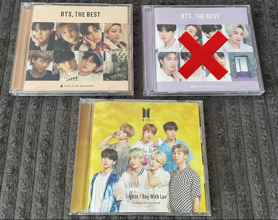 BTS cd levyjä
