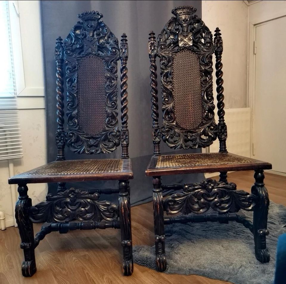 Uniikit barokki-tuolit