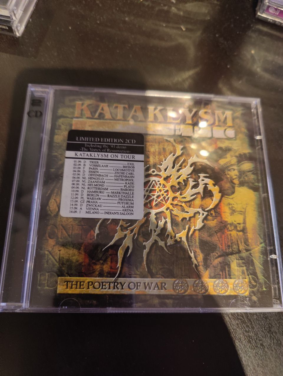 Kataklysm The poetry of war tupla albumi