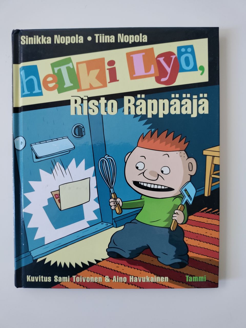 Risto räppääjä -hetki lyö