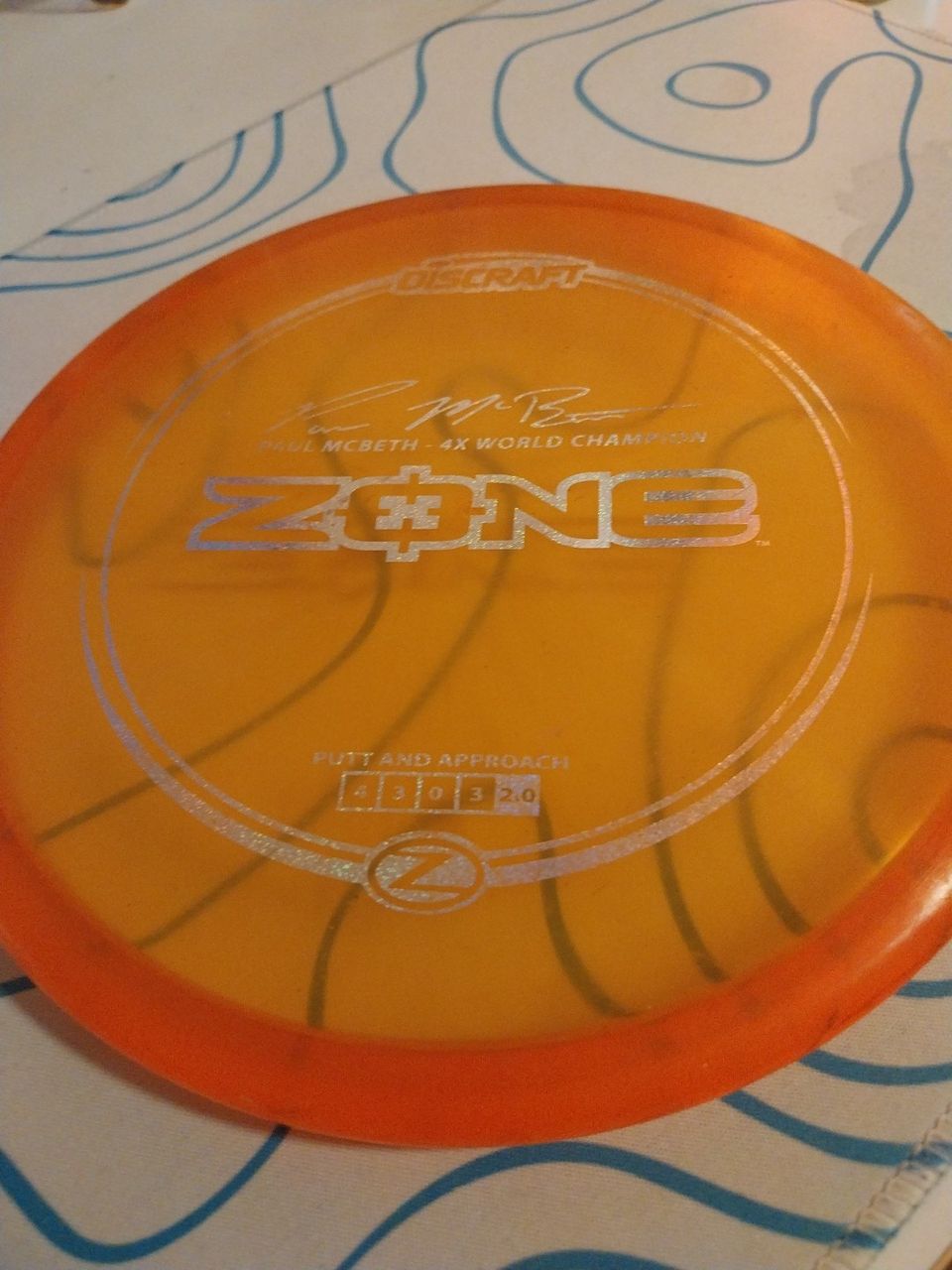 Discraft zone frisbeegolfkiekko