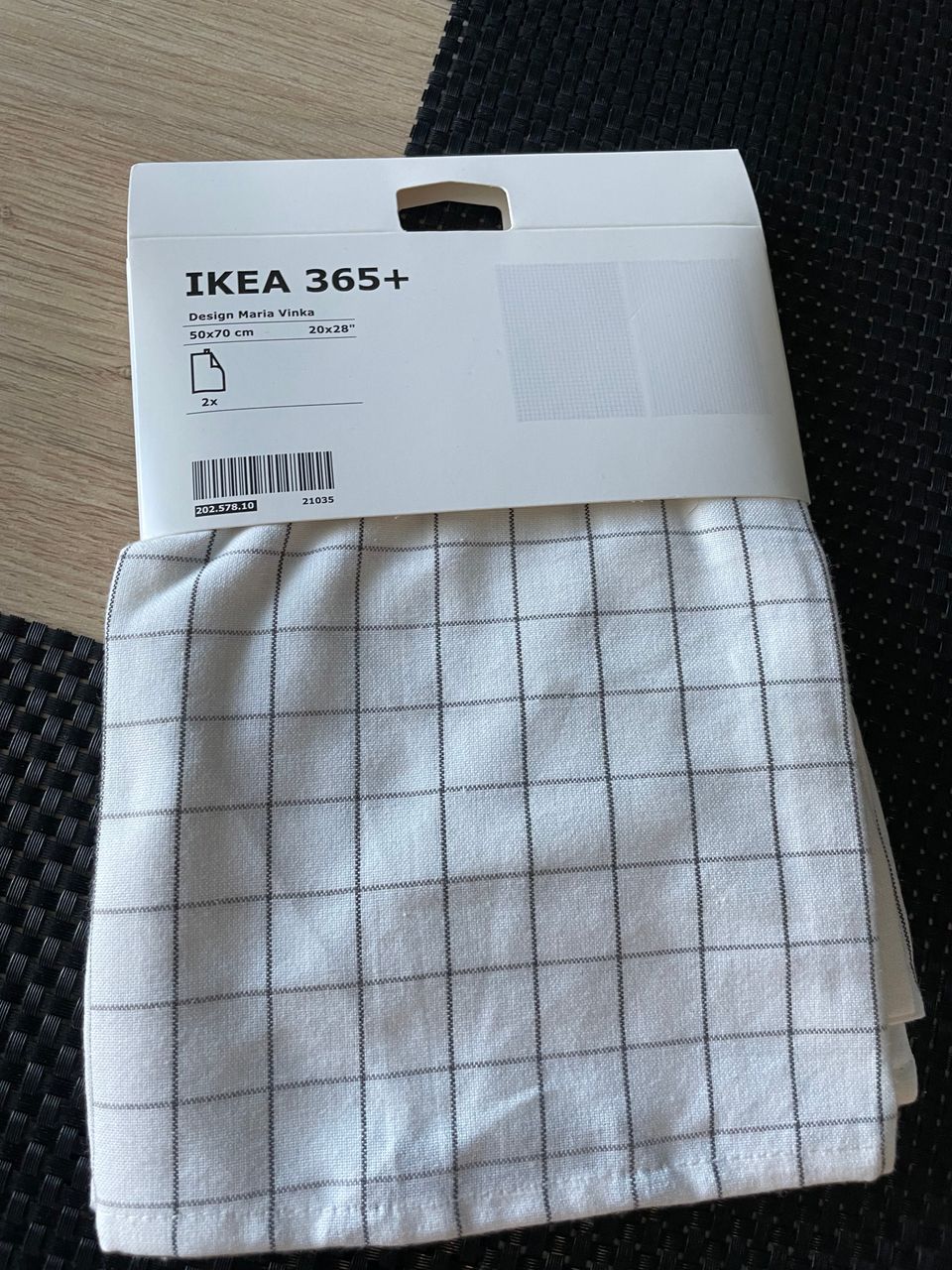Ikea 2kpl keittiöpyyhe. Avaamaton