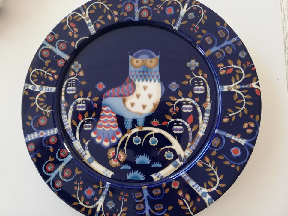 Taika-lautanen, sininen koko 30 cm, 4 kpl