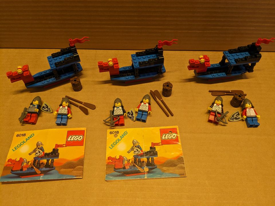 Lego 6018, Battle Dragon x3