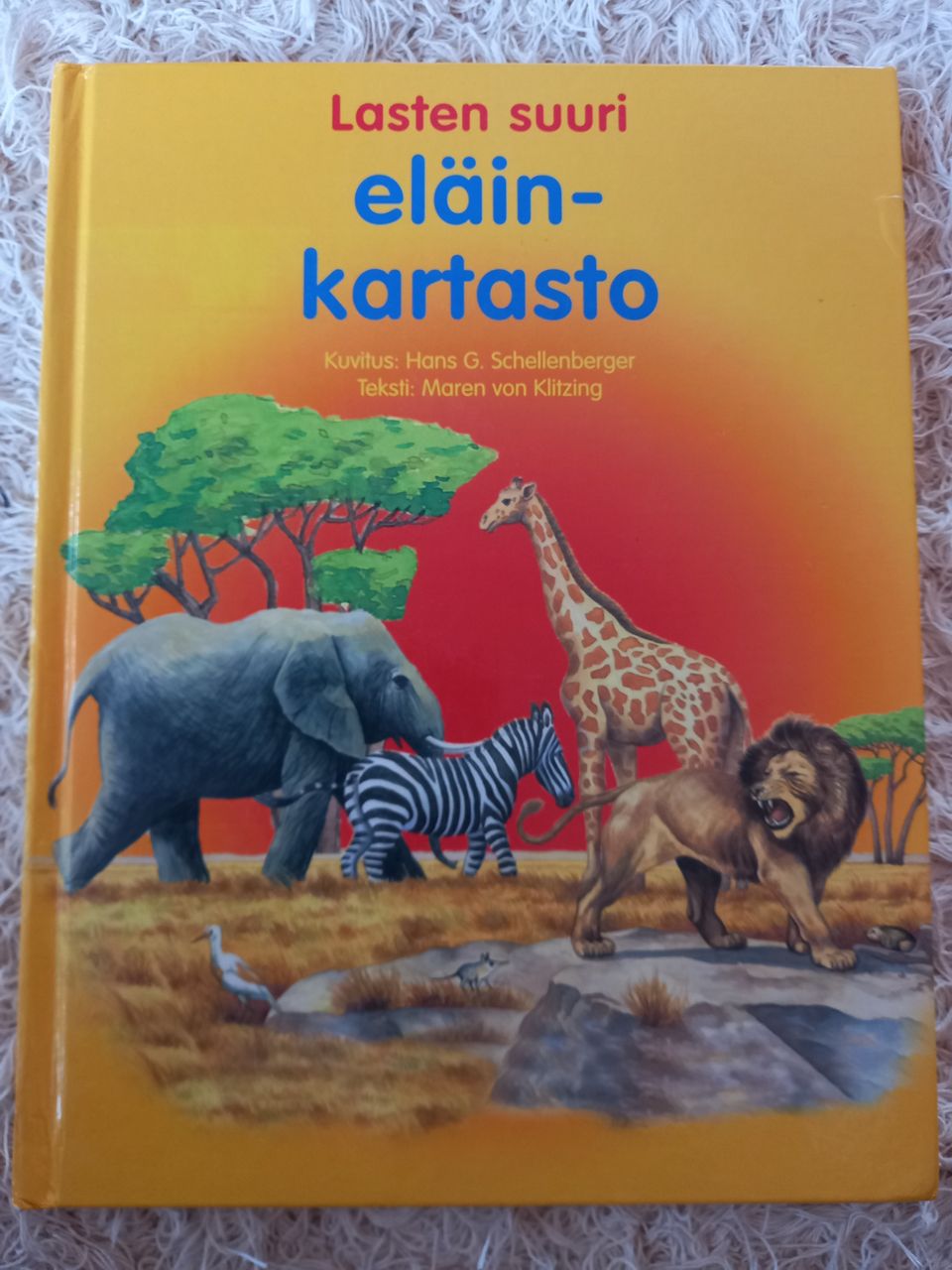 Lasten suuri eläinkartasto