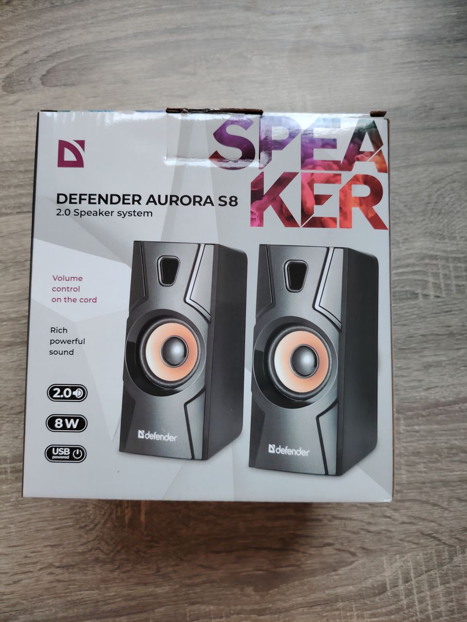 Speaker DEFENDER AURORA S8
