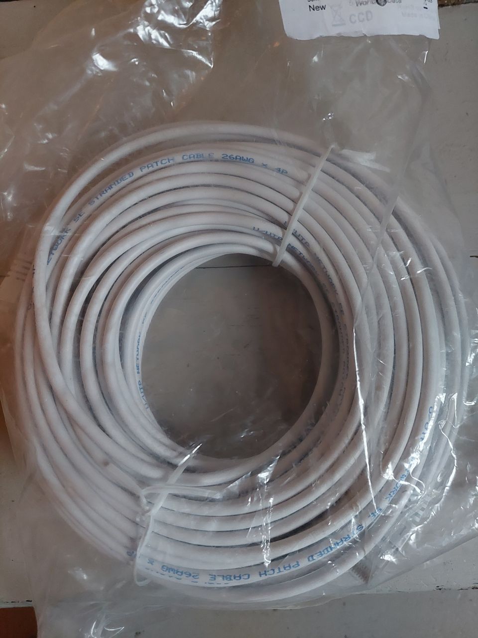 Ethernet kaapeli 30m 10/100 (uusi)