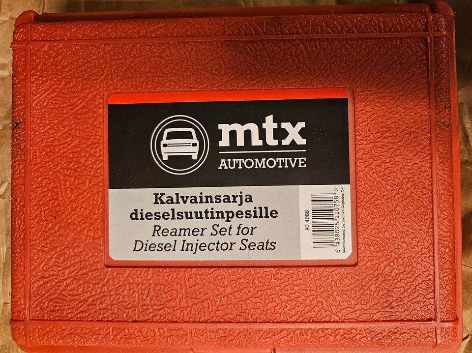 Mtx automotive kalvainsarja dieselsuutinpesille