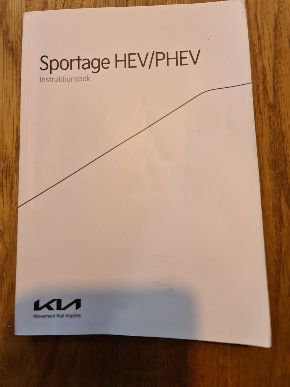 Kia Sportage PHEV plug-in hybrid 2022 instruktionsbook