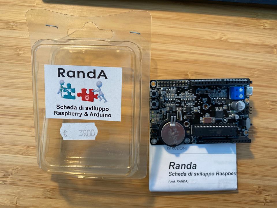 RandA (Raspberry and Arduino) Board for Raspberry Pi