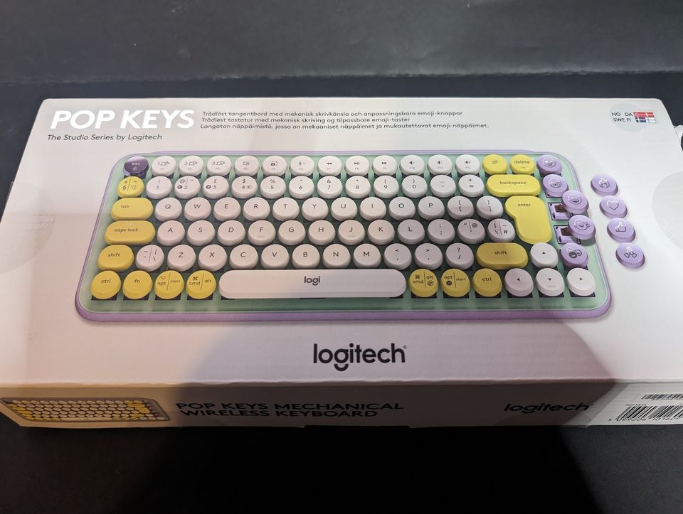 Logitech POP Keys, langaton mekaaninen näppäimistö