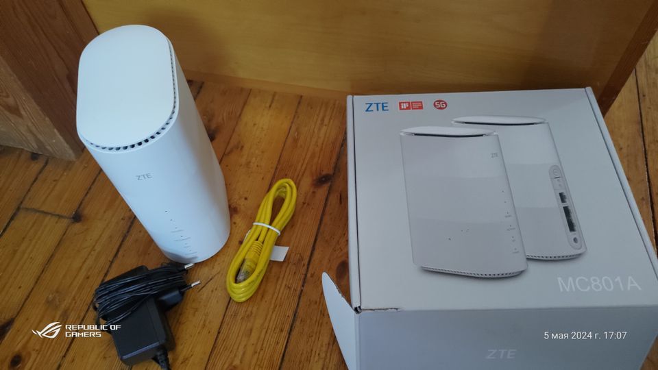 ZTE MC801A 5G reititin