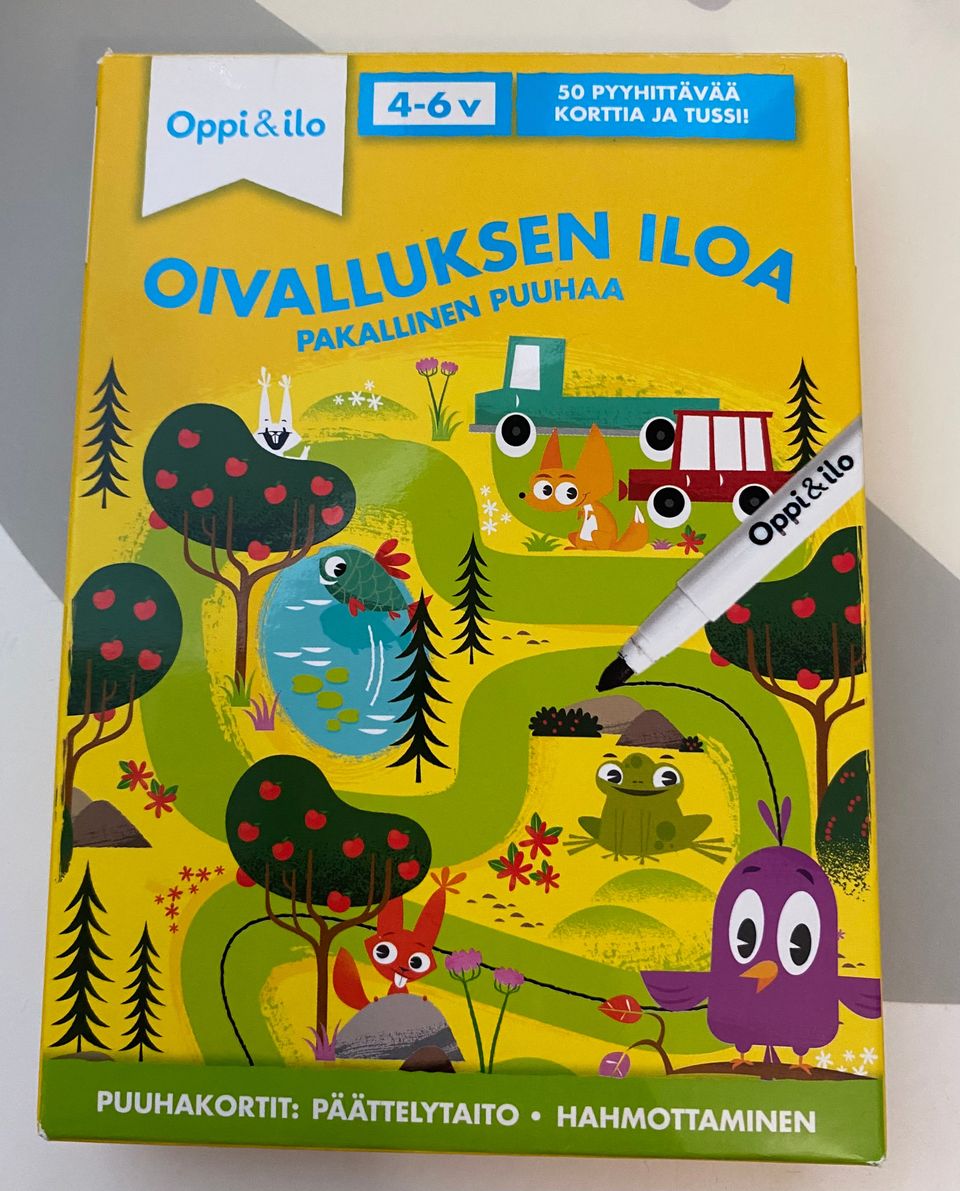 Oppi ja Ilo Oivalluksen iloa -tehtäväkortit