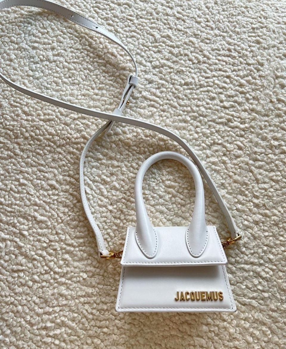 Jacquemus Le Chiquito white mini bag