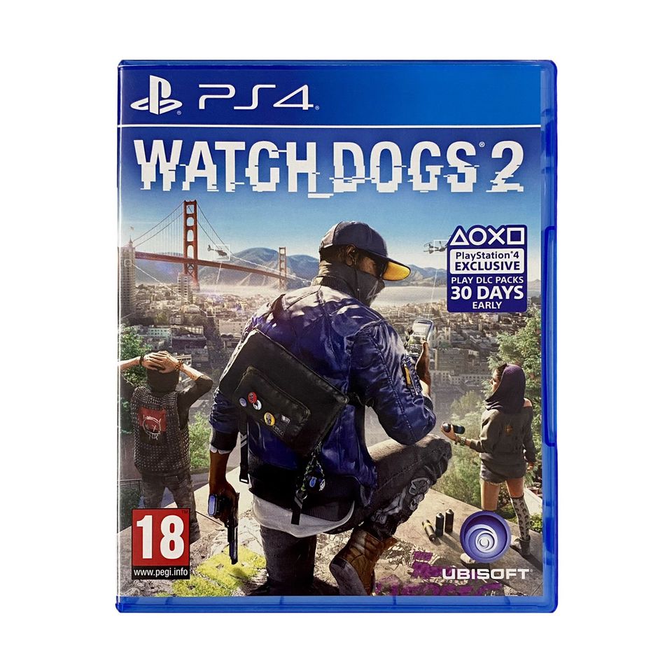 ✅🎮 Watch Dogs 2 - PS4/PS5 💥+löytyy paljon muita pelejä