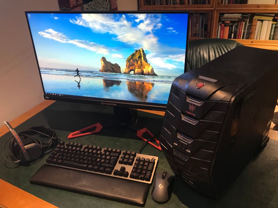 Acer Predator G3-710 pelitietokonesetti