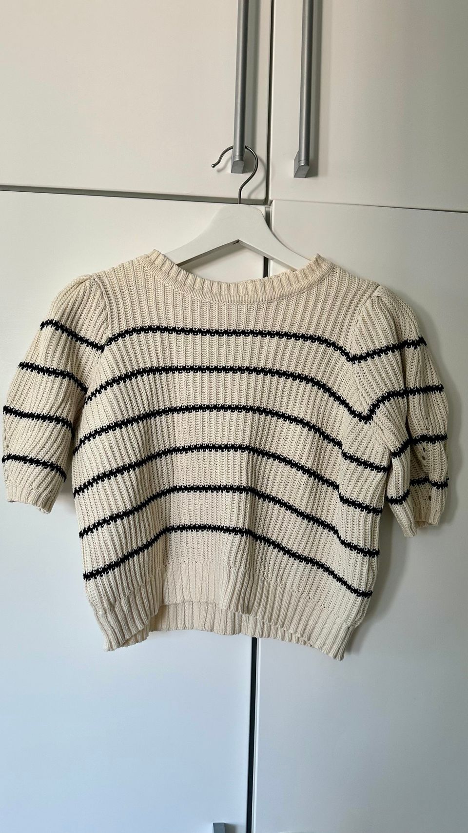 Vera Moda knitted striped blouse- size XS