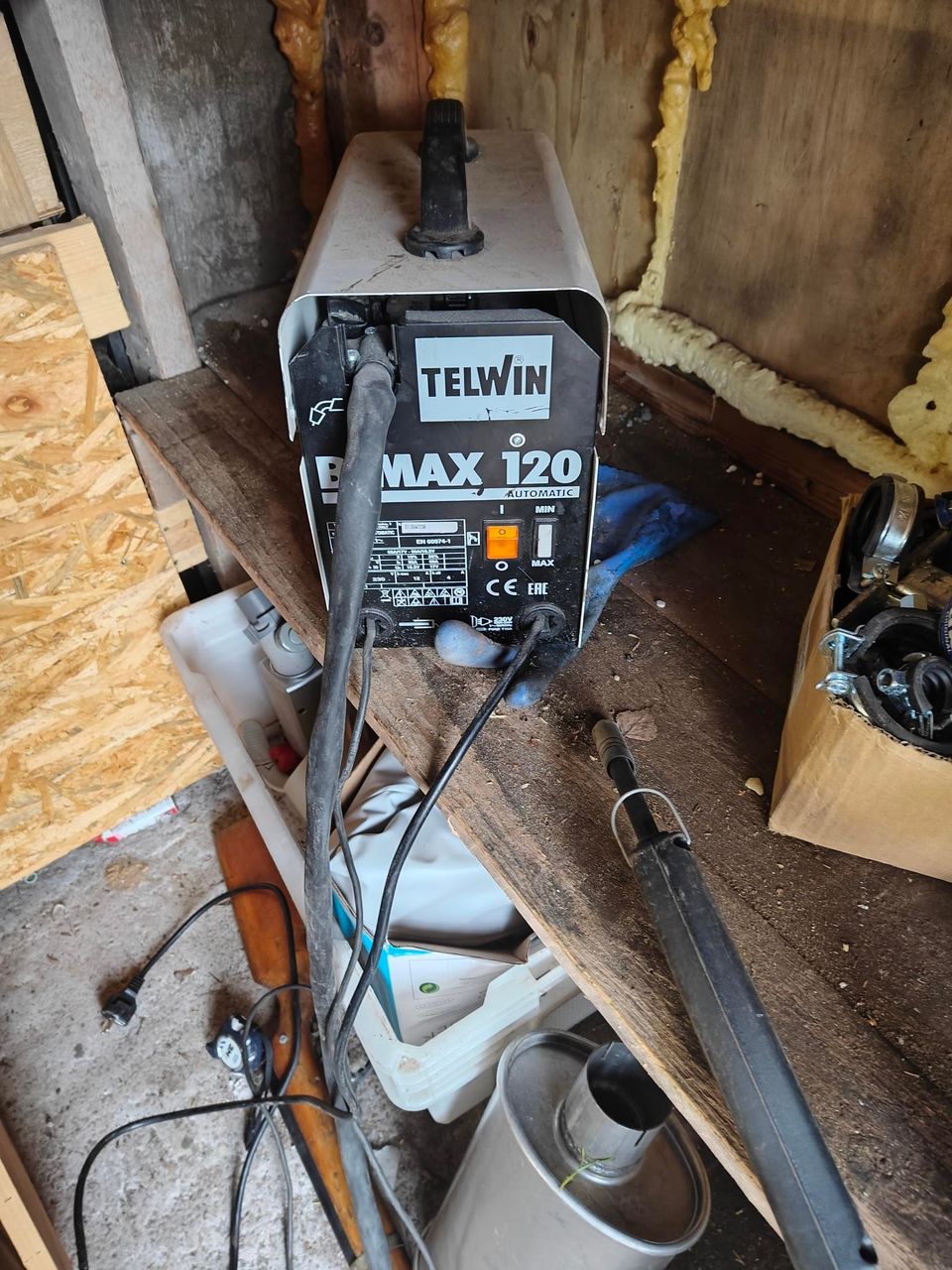 Telwin bimax 120 hitsauskone
