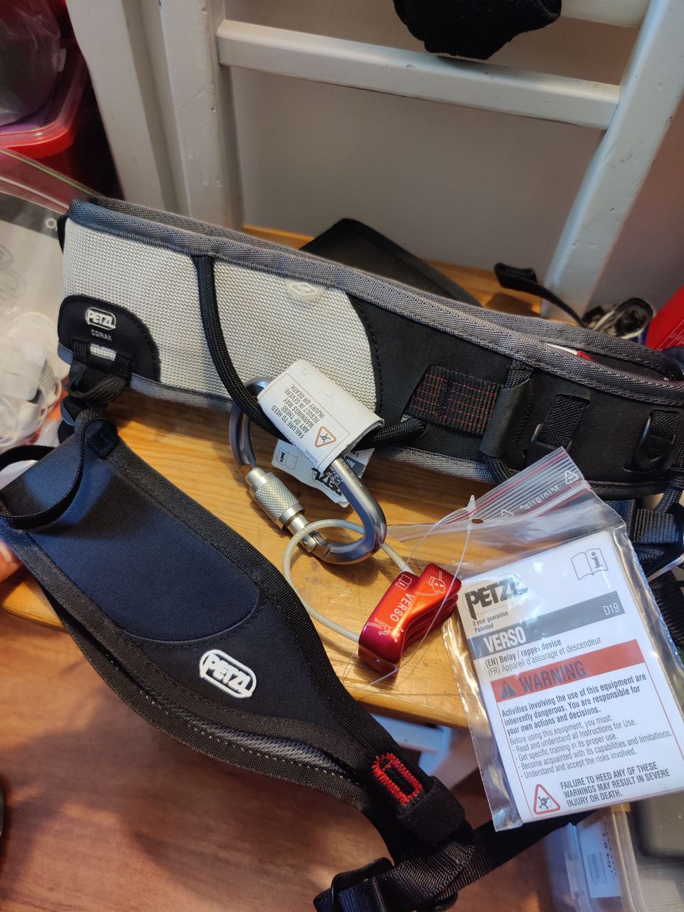 Petzl corax 2 kiipeilyvaljaat