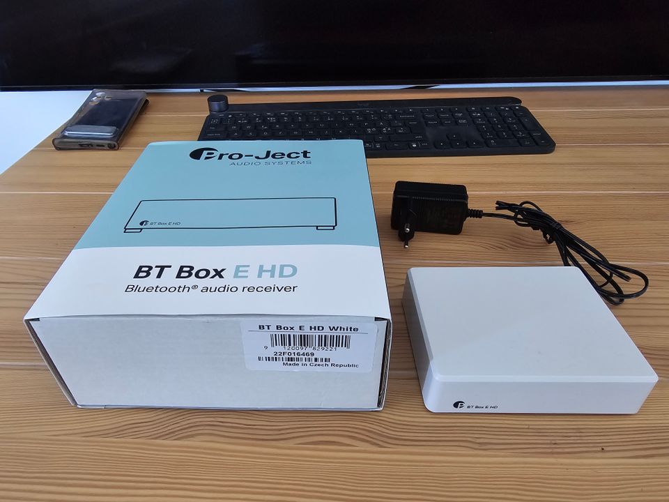Pro-Ject BT Box E HD -Bluetooth-audiovastaanotin