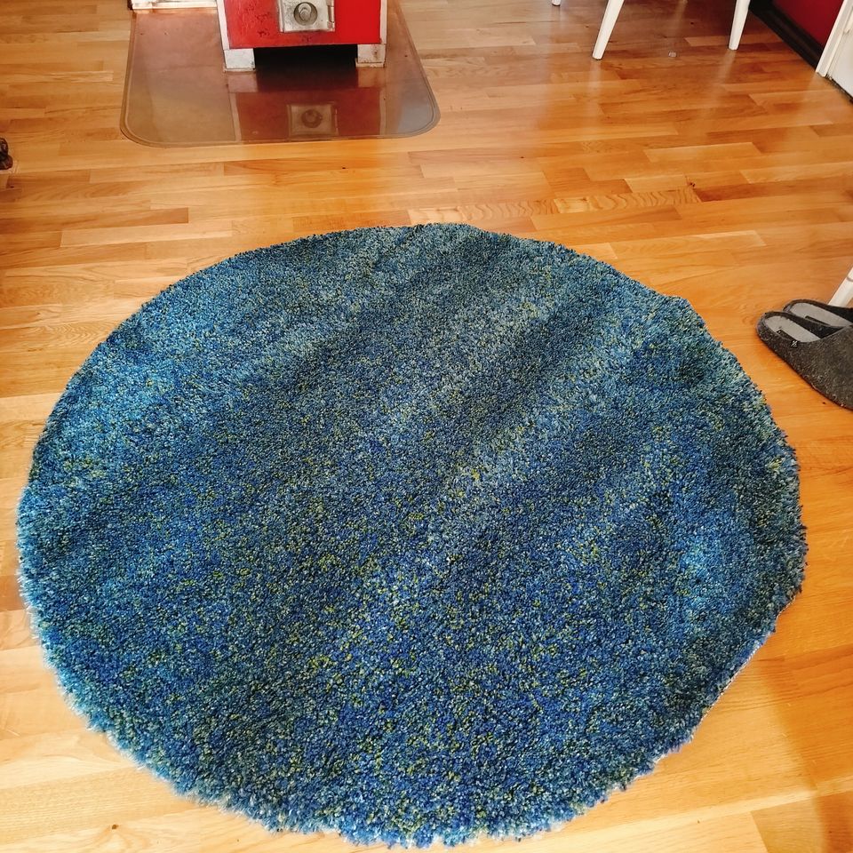 Pyöreä IKEAn matto