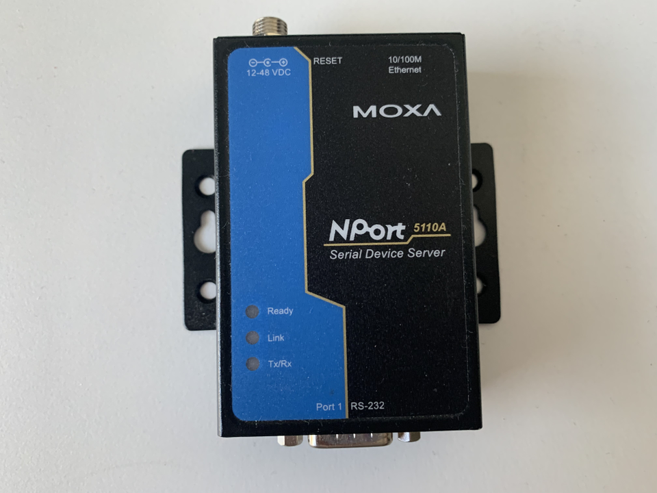 Moxa  NPort 5110A sarjaporttipalvelin, 1xDB9 uros, RS-232, RJ45