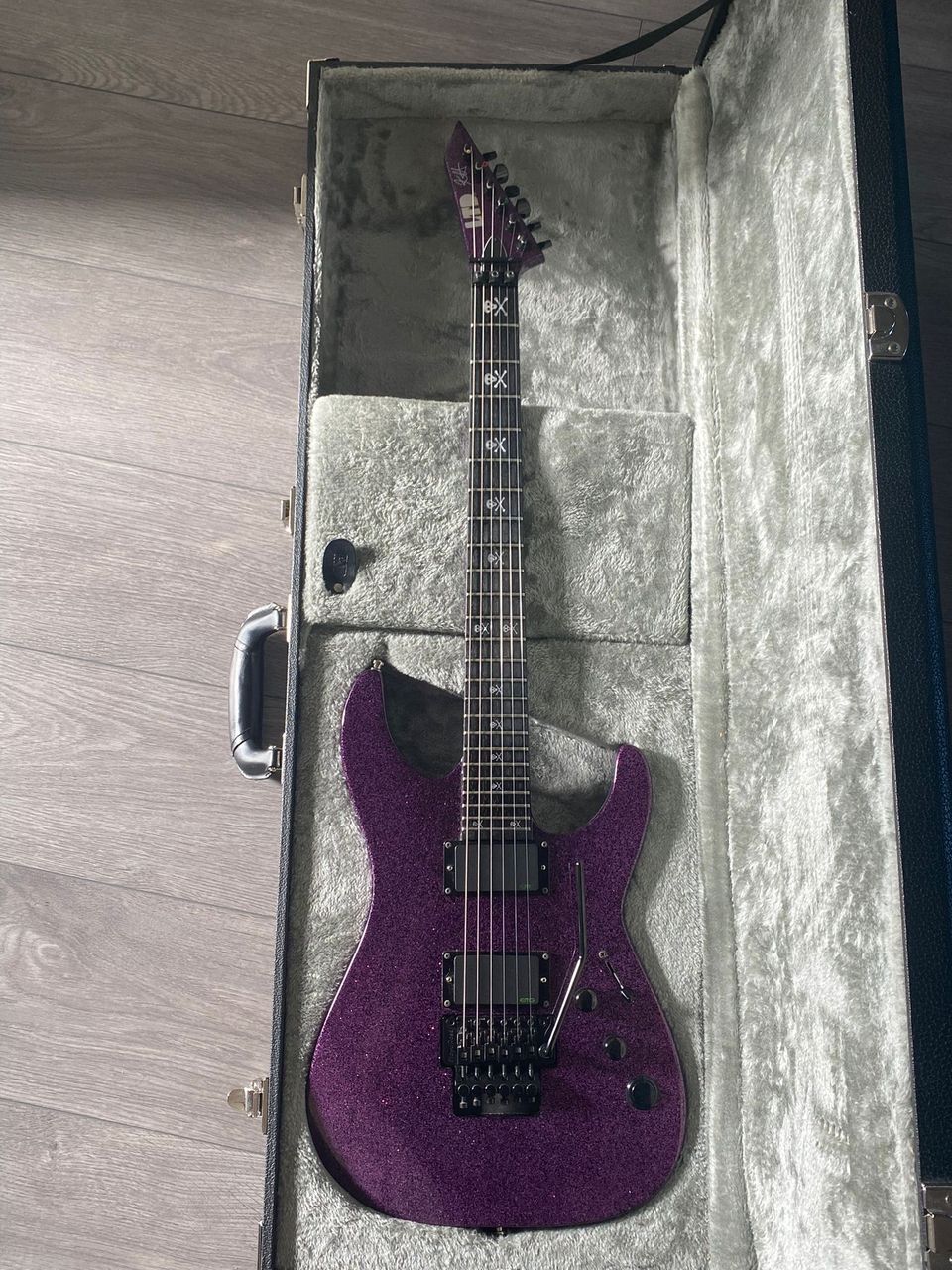 Sähkökitara ESP LTD KH-602 Purple Sparkle