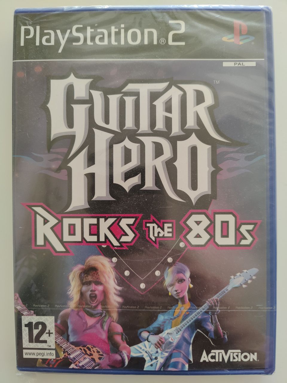 PS2 Guitar Hero 2: Rocks the 80s UUSI muoveissa