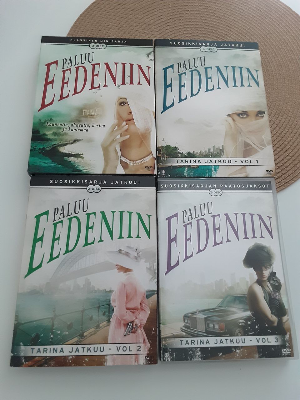 Paluu Eedeniin-koko sarja dvd