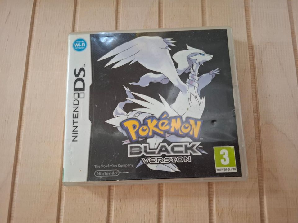 Pokemon Black Nintendo DS peli