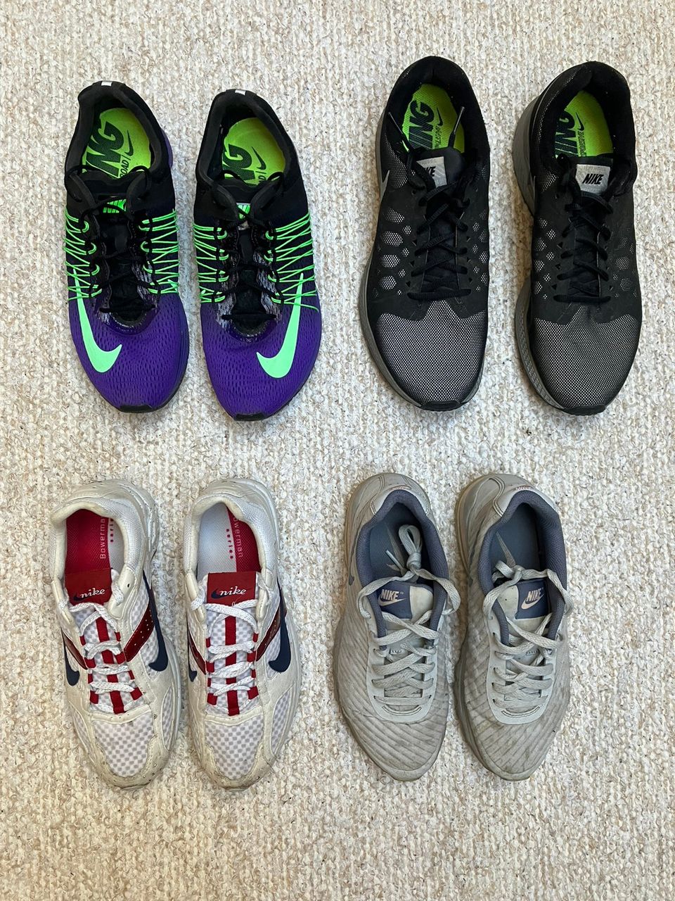 Nike kenkiä