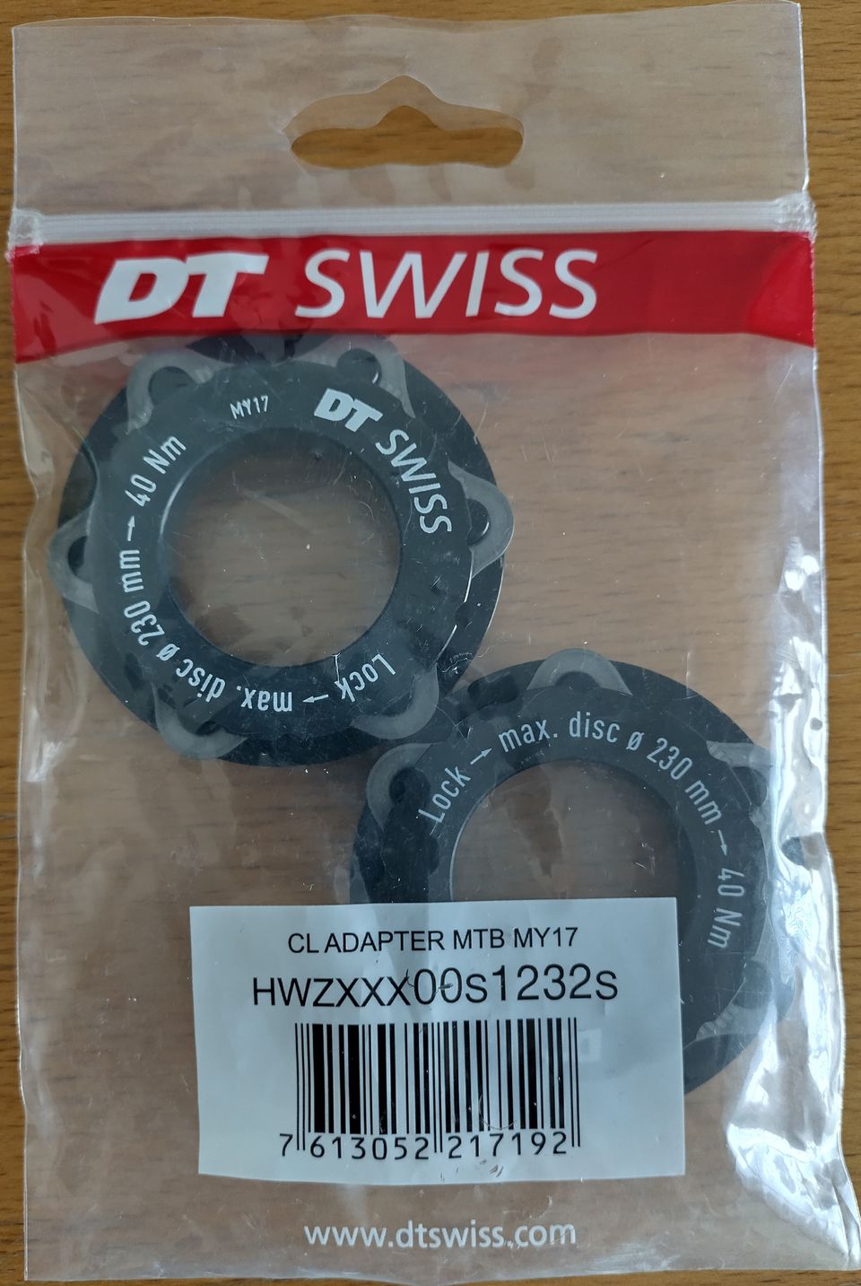 DT Swiss Centerlock adapters