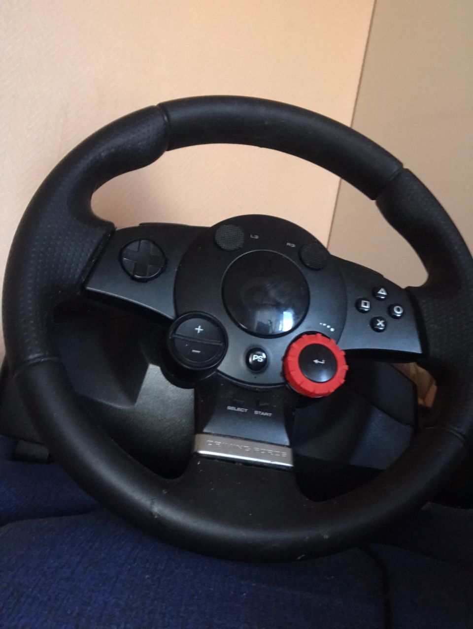 Logitech drivingforce rattipoljin setti