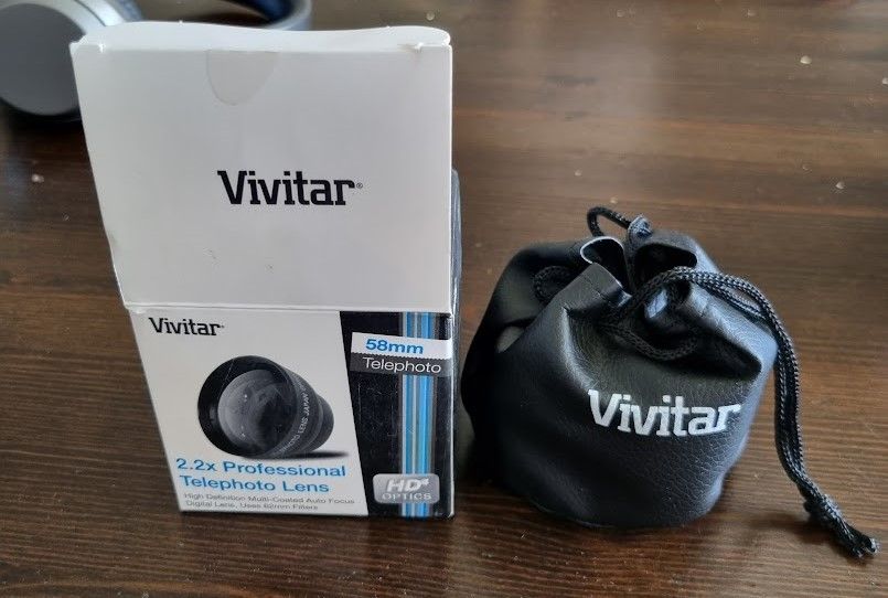 Vivitar 2.2x Professional Telephoto Lens M58