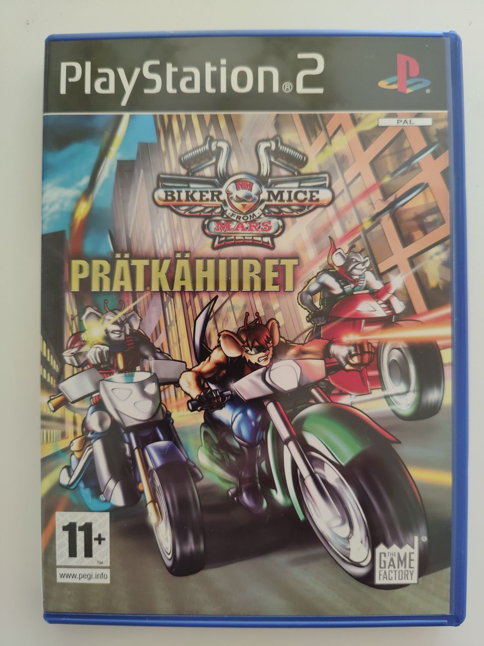 PS2 Prätkähiiret (Biker Mice from Mars)