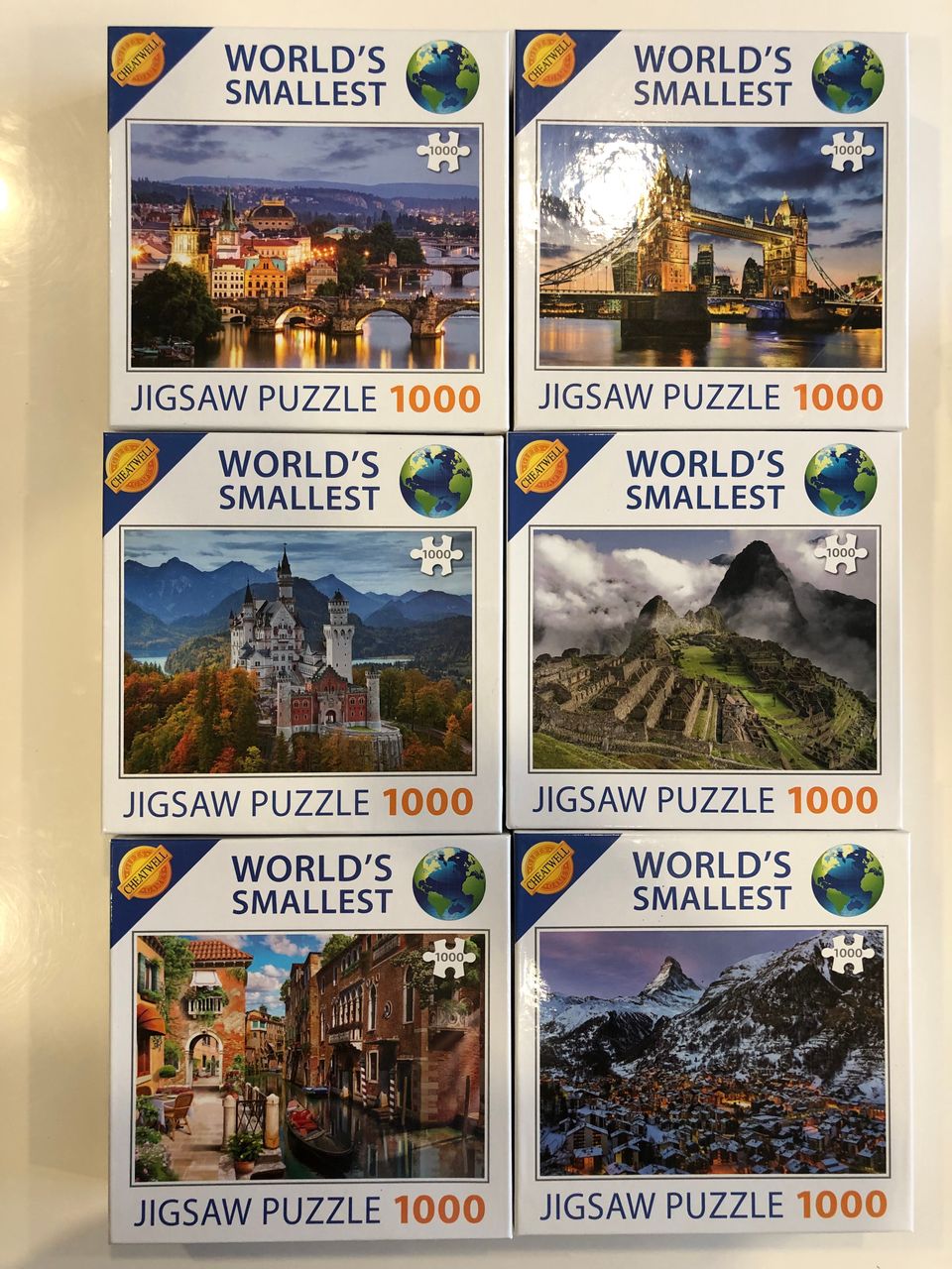 Jigsaw puzzle minipalapeli 1000