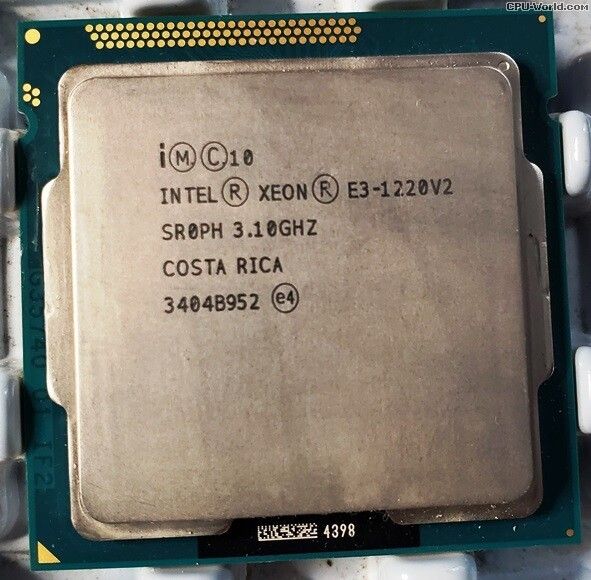 Intel® Xeon® Processor E3-1220 v2, FCLGA1155