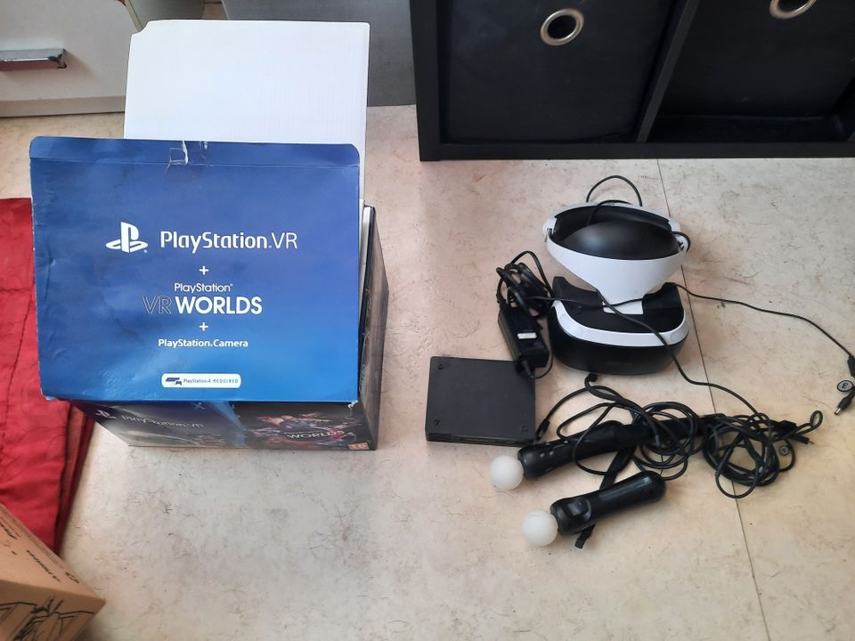 PS4 vr lasi setti