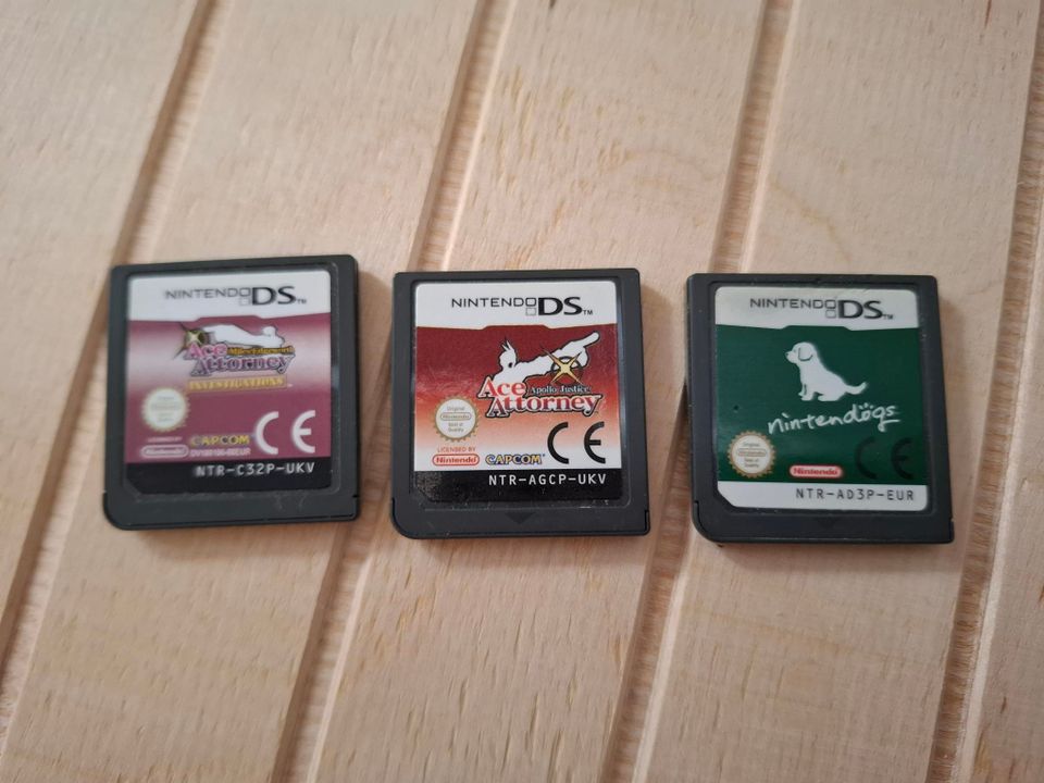 Nintendo DS pelit Ace Attorney