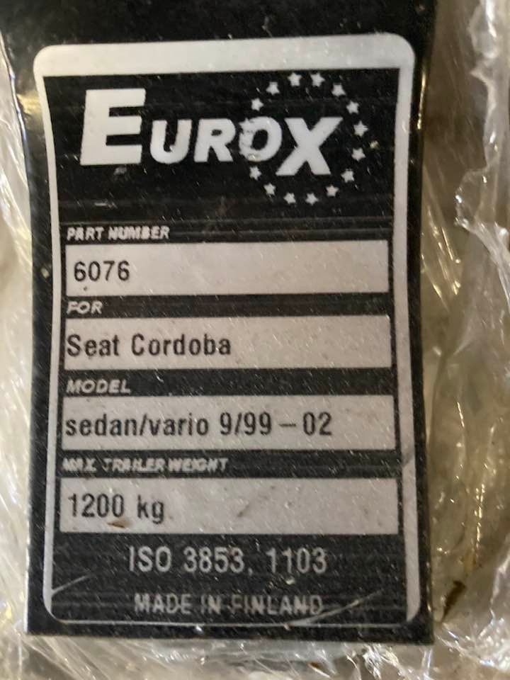 Vetokoukku Seat Cordoba Sedan / Vario