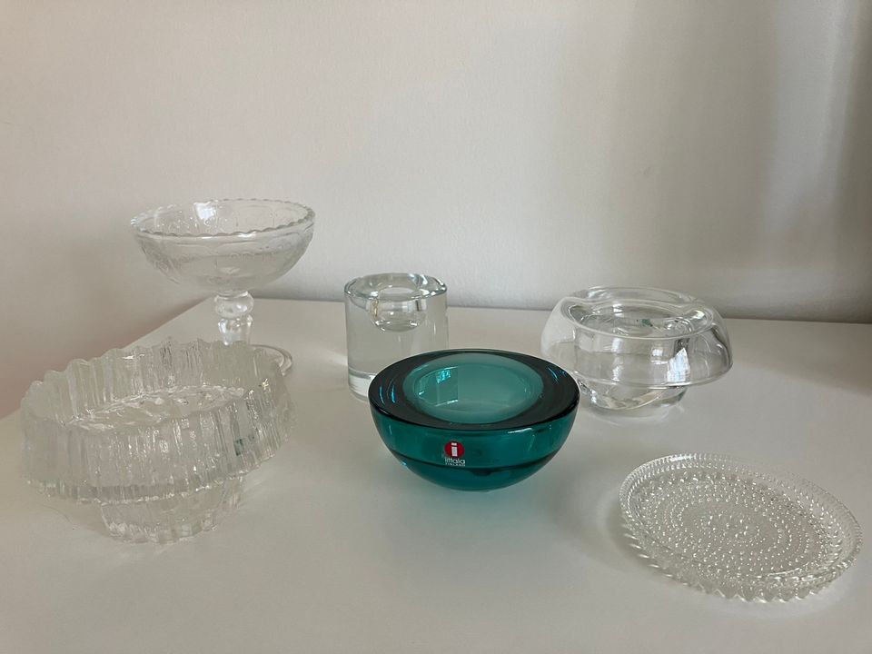 Lasitavaraa Iittala Riihimäen Arabia ym