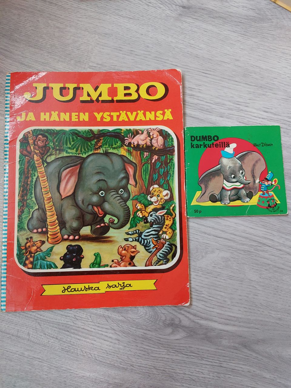 Dumbo- ja Jumbo-satuvihkoset