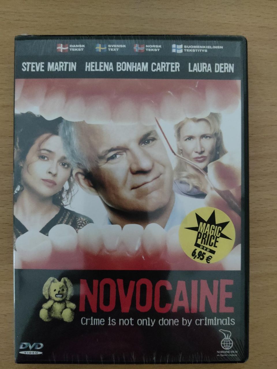 Novocaine – Vaarallinen potilas / DVD elokuva