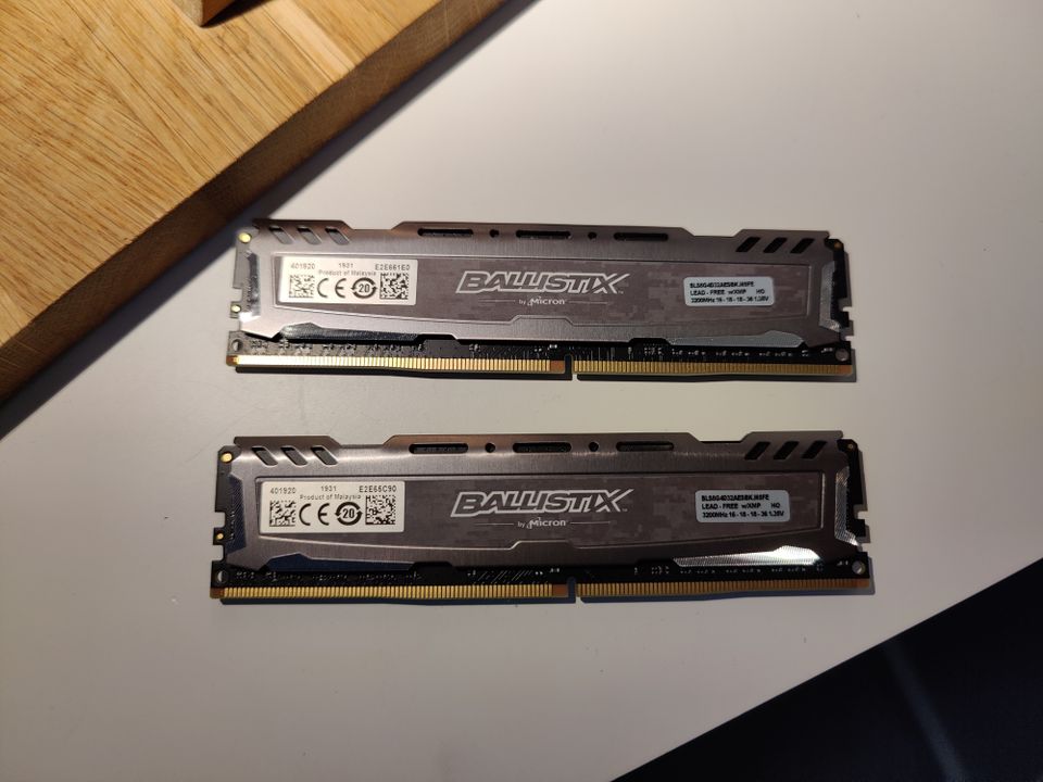 Crucial Ballistix Sport 16GB(2x8GB) DDR4 3200mhz